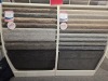 4x Panels of ex display rugs. Various sizes - Dimensions unknown. Fixture included