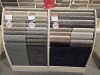 4x Panels of ex display rugs. Various sizes - Dimensions unknown. Fixture included