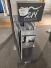 1x Curtain Display rack with built in Connect photo frame and 1x small curtain display stand - 3
