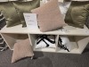 Fixture & Cushions. Sold as lot