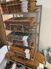 Fixture inc mix welcome mats and 10x mix quantities of small rugs (unknown size) Must take fixture - 4