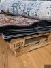 2x pallets inc. rugs with unknown sizes and specs. must take pallets - 2