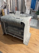 20x Quadalio Medallion Light Grey 80x 300 cm Rug inc. cage. Must take all