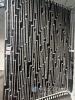 Black and White Geometric Patterned Area Rug