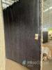 Haryana Stonewash Plain Fringed Rug 200x290 Dark Denim