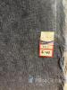 Haryana Stonewash Plain Fringed Rug 200x290 Dark Denim - 3