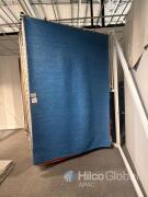 Jute Blue Rug 2x3m