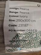 Pearce Pearce Area Rug 200x300 cm Ivory