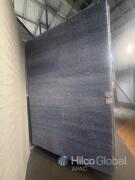 Harbor Area Rug, blue and grey weave, RRP $829