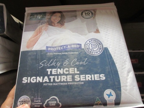 2 x Queen Mattress Protectors, Tencel Signature Series
