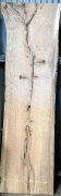 English Oak Live Edge Timber Slab, 2.52m x 727mm x 33mm