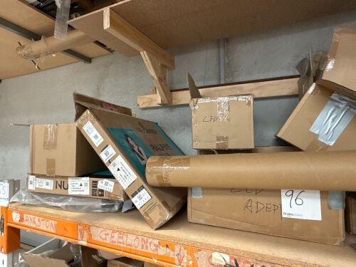 Qty asstd Nuomie Ralphie Storage Components