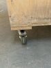 Custom Wooden Mobile Workbench/Table - 2