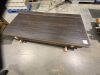 13 Sheets of Particle Board Panel Wood Veneer Dark Finish, r 4020 x 2020mm approx