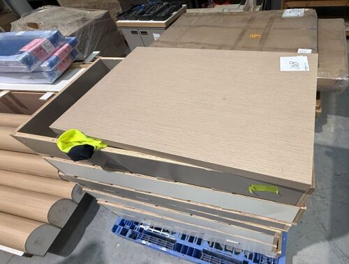 Flat Pack Wooden Drawer Units