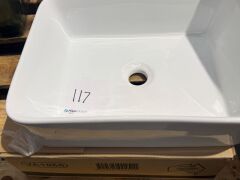 Zeavola VA1066 Ceramic Bathroom Basin