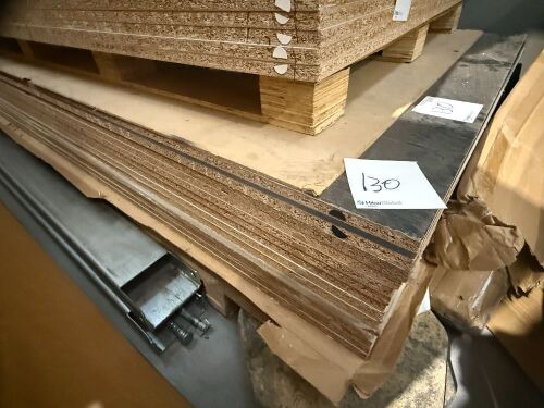 16 sheets of Laminate Particle Board Panels
