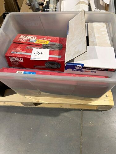 qty asstd Senco Coil Nails 32mm x 2.5mm Zinc Plated etc