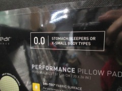 2 x Bedgear Pillows 0.0 - 2