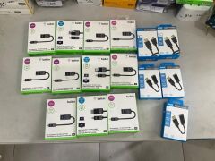 Bundle of Assorted Display Port Adaptors