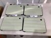Bundle of 4 x SwissTech 14 Inch Hard Case for Laptops