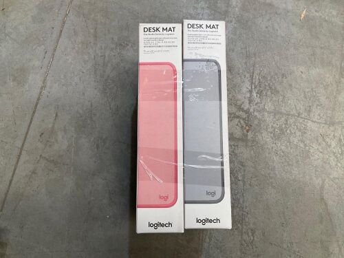 Bundle of Logotech Desk Mat