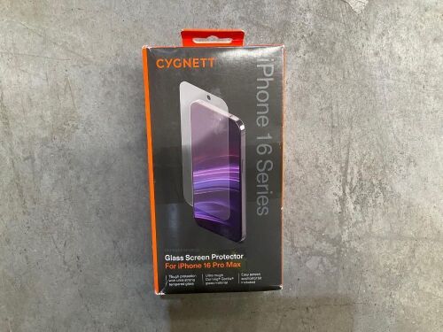 4x Glass Screen Protector for iPhone 16 Pro Max