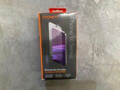 4x Glass Screen Protector for iPhone 16 Pro Max