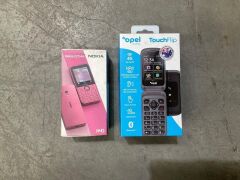Nokia Mobile Phone and Opel Mobile TouchFlip