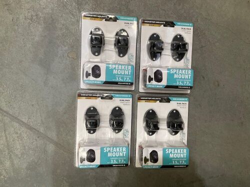 4x Speaker Mount supports speakers - Dual Pack