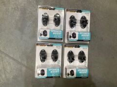 4x Speaker Mount supports speakers - Dual Pack