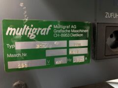 Multigraf Eurofold with Compressor - Unreserved - 4