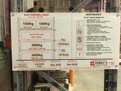 4 Bays of Colby Pallet Racking - 2