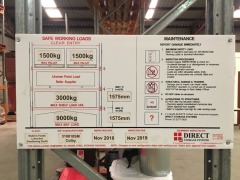 4 Bays of Colby Pallet Racking - 2