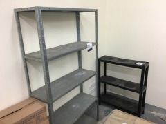 Galvanised Shelving Unit, 900mm x 1600mm H