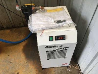 Gardner Denver D9S Refrigerated Air Dryer, Serial No: 399168670001