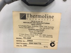 Dehydrating Oven, Thermoline Scientific, Model: TD-330F, Serial No: 29665 - 3