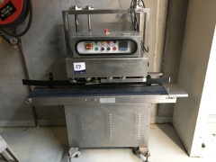 2011 Iopak Continuous Heat Sealer, Model: SA-132, Serial No: 11018, Built: 2011