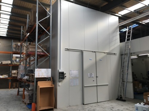 Paul Brandy Freestanding Coolroom, Insulated panel, 6000mm Lx 4500mm W x 6000mm H