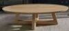 GUADIANA Coffee Table - 160X86 SOLID OAK/NATURAL - RRP $1590