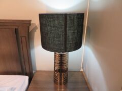 2 x Gismo Copper Table Lamps, 750mm H - 2