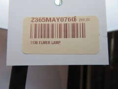 2 x Elmer Lamps, 500mm H - 3