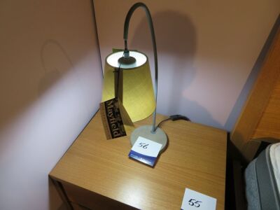 Boozer Table Lamps, Grey Shade, 550mm H