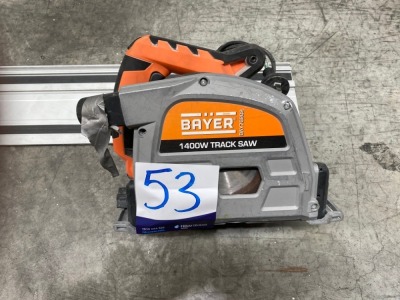 Bayer 1400 watt Track Saw, 240 volt