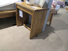 2 x Daintree Bedside Tables, colour: Natural, 600 x 360 x 580mm H - 2