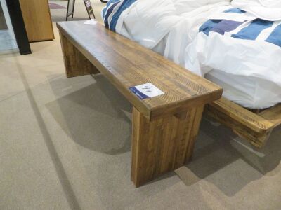 Daintree Bench, colour: Natural, 1600 x 350 x 500mm H