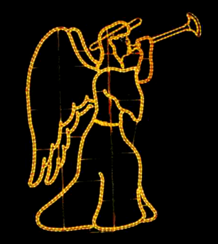 Angel With Trumpet (XM6-2123) 149cm x 122cm