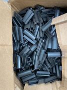 Quantity of assorted Brackets & Clips (8 boxes) & Rolls of Building Fabric - 5