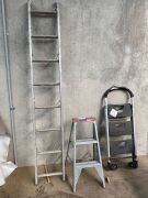 3 x Assorted Ladders - 2