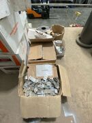 Quantity of Fasteners, Washers, Bolts, Nuts, Quick Joint Spools (34 boxes) - 8